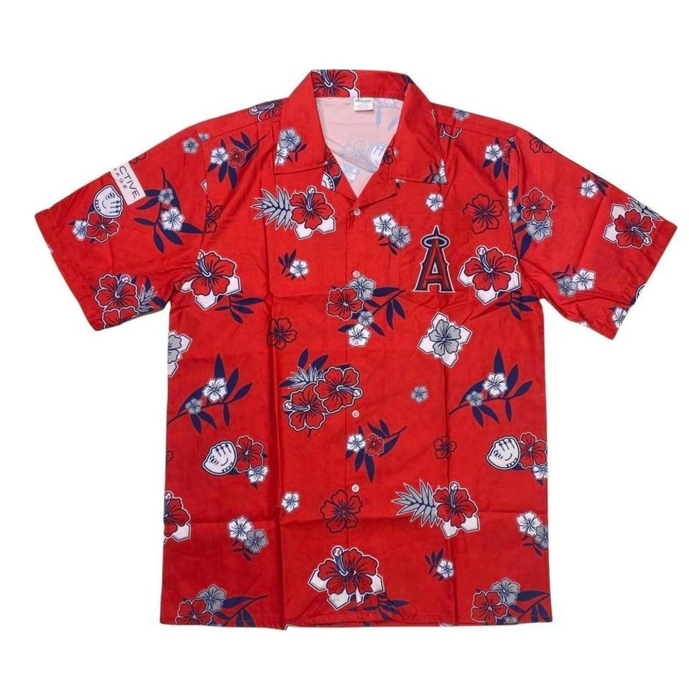 LA Angels Hawaiian shirt